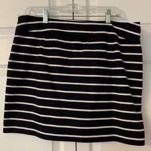 Banana Republic Striped Mini Skirt